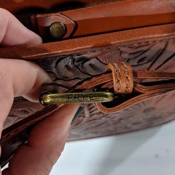 🤎SOLD🤎Frye Melissa Artisan small Hobo, Cognac - Picture 11 of 11